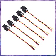 (Y W Z H)5 Pcs  Parking Sensor Plug Connector Wire 4F0973703    A1 A3 A4 A6 A7 Q5  R8 TT Seat
