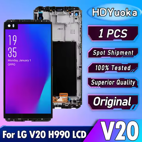5.7" Original For LG V20 LCD Display Touch Screen Digitizer For LG H990 H918 H910 LS997 US996 VS995 