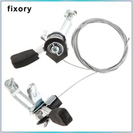 fixory 1 Pair 3x6/3x7 Speed Thumb-tap Bike Bicycle Shifter Levers Derailleur Parts