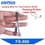 FS-800H Hualian Heating Wire Plate Heating element hand impulse sealer 80cm - fs-800