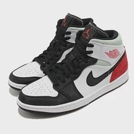 Nike 休閒鞋 Air Jordan 1 Mid SE Red Black Toe 男鞋 黑 紅 AJ1 852542-100