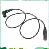 Right Angle Male to Female XLR Cable, Microphone Cord,  Signal Wire Cord for Equilibrium / Mixer / A
