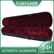 Professional 4/4 Full Size Violin Triangle Shape Case Box Hard & Super Light with Shoulder Straps fo