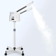 Professional 2 in 1 Facial Steamer Upgrade PTC Heating, Digital LCD Screen, Esthetician Steamer with Hot &amp; Cold Nozzle Face Steamer for Home Beauty Salon Spa