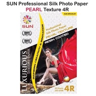 Doff Silky Photo Paper 3R A6 4R Orange Peel Texture - SUN Professional Silk Photo Paper 265 3R 4R, A