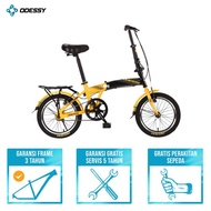 Odessy - Sepeda Lipat | Folding Bike Odessy Rodeo 2.0 - 1 speed