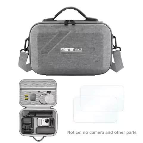 Carrying Case Travel Shoulder Bag For Insta360 GO Ultra Camera Accessory Storage Bag PU Portable Han