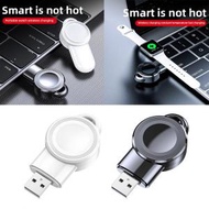屯京 - 白色 便攜迷你隨身磁吸 Apple Watch USB 快速充電器 (適用於 蘋果手錶)
