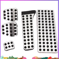 5PC Car Pedal Cover Accessories with Footrest for   W203 W222 W213 W205 W204 W211 W212 W210 X204 W21