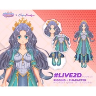 Make Your Streaming Tracing with VTuber Live2D Exclusive Model, Creative Virtual Model, Modern Desig
