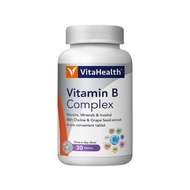 VITAHEALTH Vitamin B Complex Tablets 30s