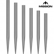 MISSION GLIDE STEELTIP POINT REPLACEMENT DART POINT - SPARE POINT - SILVER