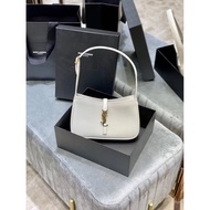 YSL/Saint Laurent 2021 Spring Summer New Style White Le 5A7 Underarm Bag Shoulder Bag Handbag Female