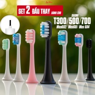 For Xiaomi Mijia T300(Mes602)/ T500(Mes601)/ T700(Mes604), Set of 2 Minh House electric toothbrush h