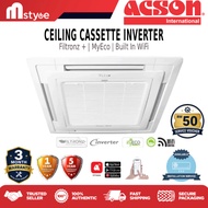 [Installation] Acson Ceiling Cassette Air Conditioner 2.0HP–5.0HP | Inverter & Non-Inverter | Built-