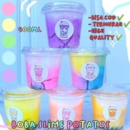Ready Siap Kirim! PROMO Boba Slime Potatos | Potatos_Slime2 200ml dan 400ml