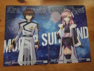 機動戰士高達 Gundam Seed Freedom劇場版 B5膠墊板 （基拉大和，莉古絲）