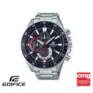 CASIO นาฬิกาข้อมือผู้ชาย EDIFICE รุ่น EFV-620D-1A4VUDF วัสดุสเตนเลสสตีล สีดำ