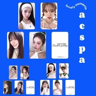 aespa aespa album aespa photocard Aespa吒2024台历seasons Greetings小卡WINT ER柳智敏NINGNING