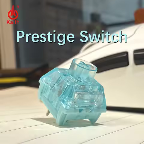 Kailh BOX Dustproof Silent Prestige Switches Linear 42g 1.8mm Trigger Transparent RGB Housing for Qu