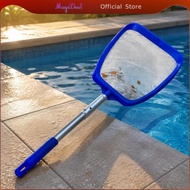 MagiDeal Swimming Pool Debris Rake Lightweight Pool Debris Skimmer Quick Connect Fine Mesh Skimmer N