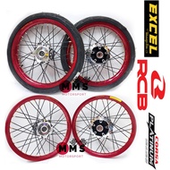 Y15ZR Y16 Takasago Excel Asia 1.60x17, RCB Lidi, RCB Hub Diamond Wheel with Tyre