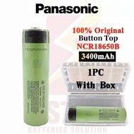 100% Original Pa 18650 3400mAh NCR18650B 3.7v Li-ion / Samsung 18650 3000mAh INR18650 30Q 20A 3.7V L