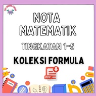 526 (PDF) Nota Matematik Tingkatan 1-5 Koleksi Formula Matematik SPM