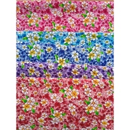 Fresh Floral Cotton Fabric Width 45 Inches