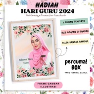 Hadiah Hari Guru | custom frame photo | teachers day Gift bajet 2024 | customize hadiah perpisahan