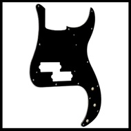 Fender Std Precision Bass 13H Z1 3Ply Black Guitar Body Protector Pickguard