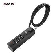 KIPRUN Cable Locks with Combination, 4-Digit Steel Rope Locks with Password, 60cm Length Steel Cable