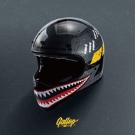 GALLOP M1 王牌 全罩式安全帽 山車帽 水泥灰