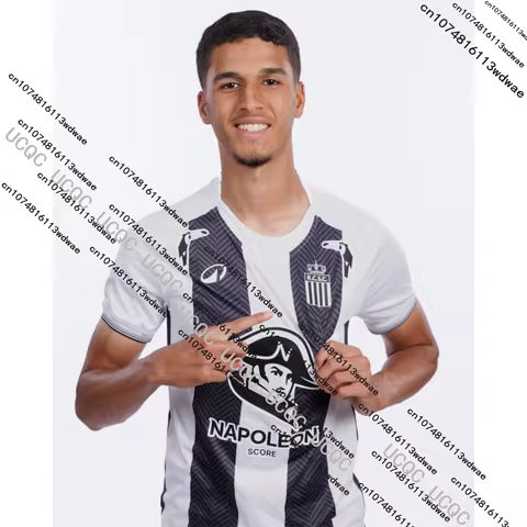 26/25 Latest Belgium Super Football Men's Jersey Belgique Quick Drying Royal Charleroi Soccer Adult 