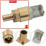 【Hot-IMBUTFL】Non-return Valve Suction Strainer Foot Valve Hose Connection 19 25 mm 3/4in 1in❀
