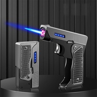 Kimigo Gun Lighter Creative Lighter Foldable Lighter Refillable with Butane Gas &amp; Refillable Handy Cool Design Lighter