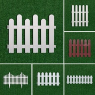 Plastic Fence pvc Fence Outdoor Indoor Partition White Courtyard Fence Guardrail Outdoor Garden Fenc