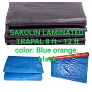 Sack Sakolin Trapal 8FT - 12 FT Black, Blue orange Sack Waterproof Sakolin Cover