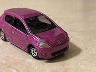 2012 No.23 Mitsubishi Mirage 紫色 Tomica Tomy 玩具車仔