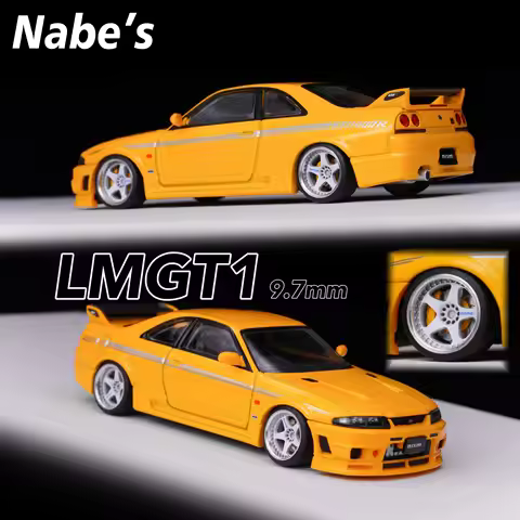 1/64 Nabes X Chika LMGT1/LMGT4/T5R/T7R 8.9mm/9.7mm Modified Wheels Independent Metal Polish Wheel fo