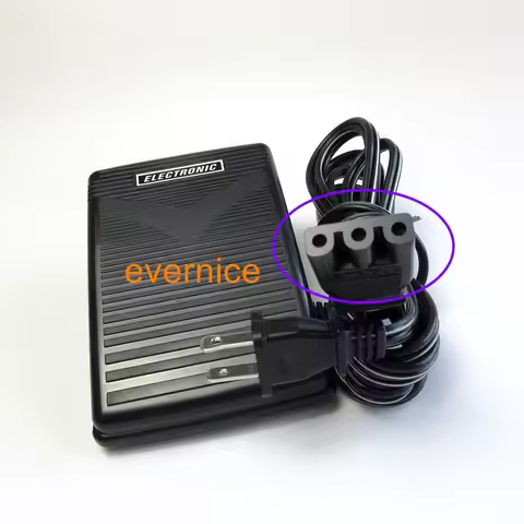 Foot Control Pedal Cord For Singer 1525 1725 1732 1748 2250 2259 2263 2273 2380