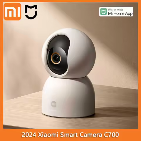 Xiaomi Smart Camera C700 4K Ultra Low Light Full-color AI Facial Baby Recognition Gesture Call WiFi6