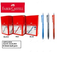Faber Castell Ball Pen Click X5/X7 (1BOX-60PCS)