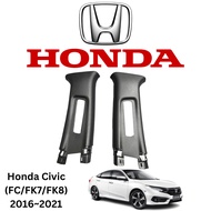 Honda (Civic/FC/FK7/FK8) (2016-2021) B-pillar black upper trim panel