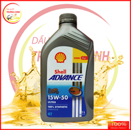 Nhớt Shell Advance Ultra 15W50 1L dành cho Xe Phân khối lớn nhập khẩu Thailand