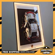 SUP Display Box For Lego Car Compatible with LEGO Car Wall Frame Porsche 911 Ferrari Lamborghini McL