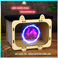 Hologram 3D movie box for babies, 3D movie box helps children increase their imagination