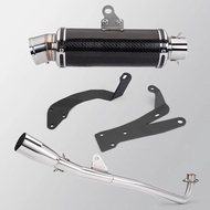Original Exhaust，Motorcycle Muffler Exhaust System, Super Cub Cub110, Full Slip, Front Pipe, Link Pi