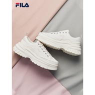 FILA Fila LAVA Women's Shoes Thick-Soled Canvas Shoes Casual Shoes Board Shoes White Shoes Sneakers 