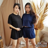 RS - SETELAN WANITA ONE SET CROP TOP